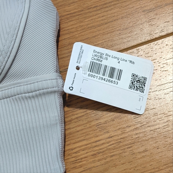 Lululemon Energy Bra Longline Ribbed - Picture 4 of 6